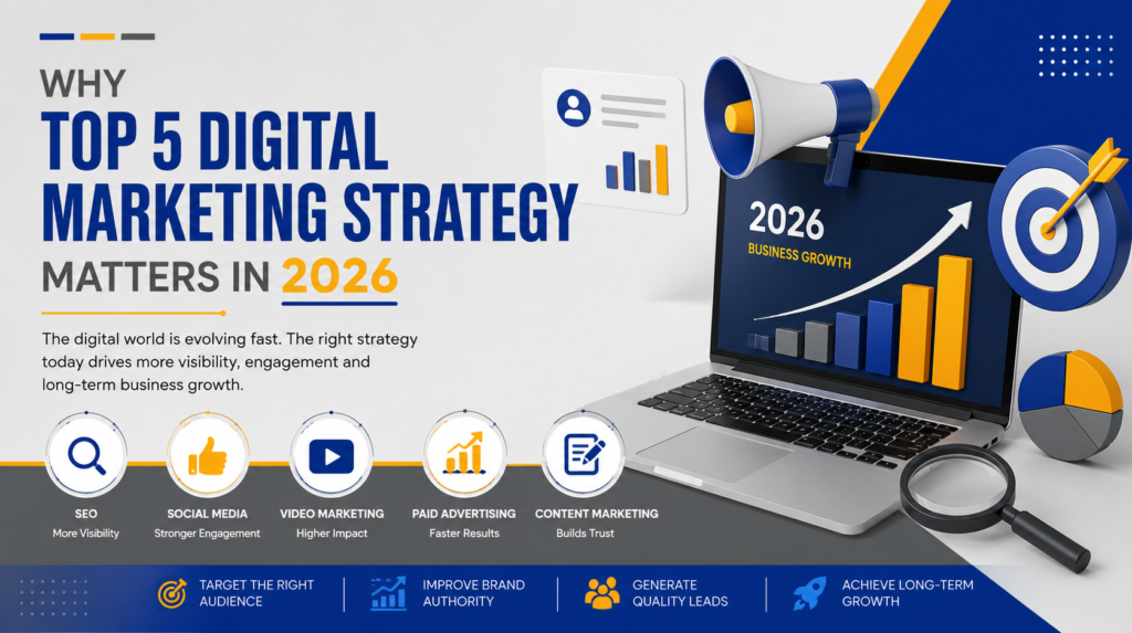 Top 5 Digital Marketing Strategy Top 5 Digital Marketing Strategy